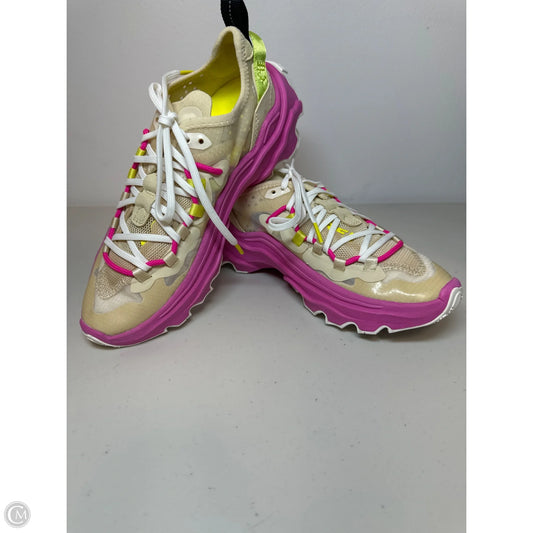 Shoes Athletic By Sorel In Cream & Pink, Size: 6