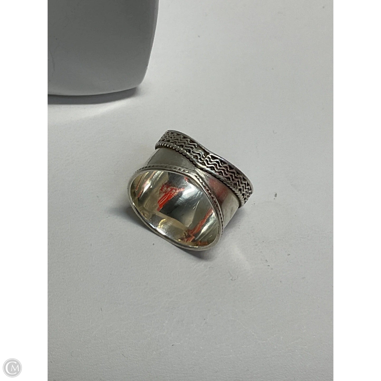 Ring Sterling Silver By Cmb, Size: 6