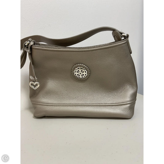 Handbag Leather By Brighton, Size: Medium