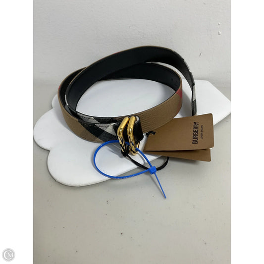 Belt Luxury Designer By Burberry, Size: Medium
