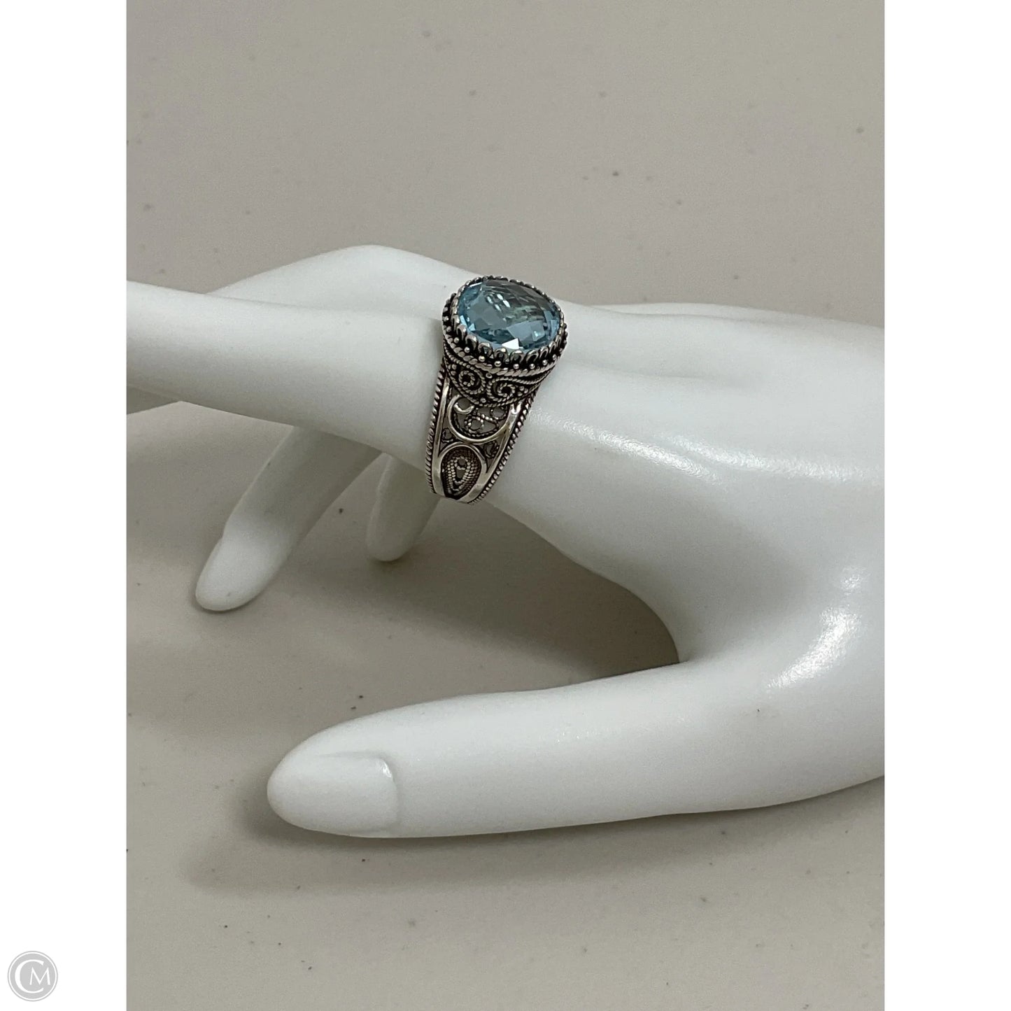 Ring Sterling Silver By Cmb, Size: 9