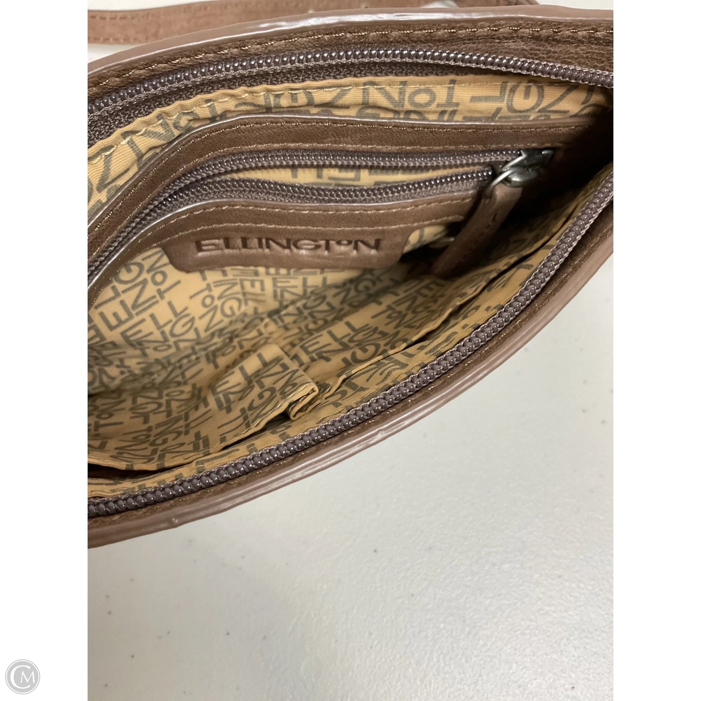 Crossbody Leather By Cmb, Size: Medium