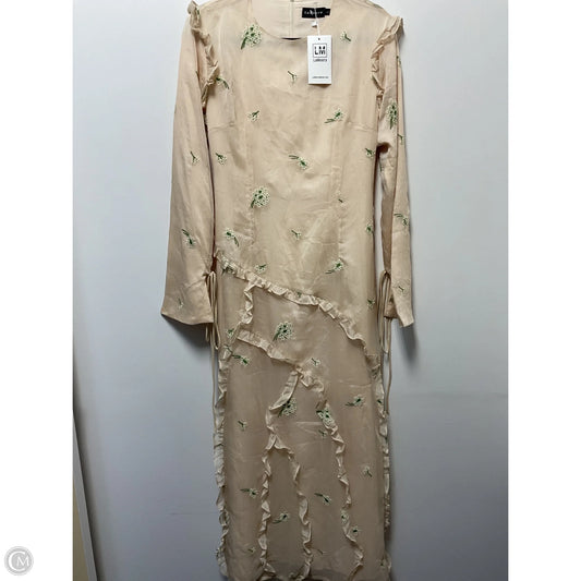 Dress Party Long By Clothes Mentor In Floral Print, Size: L