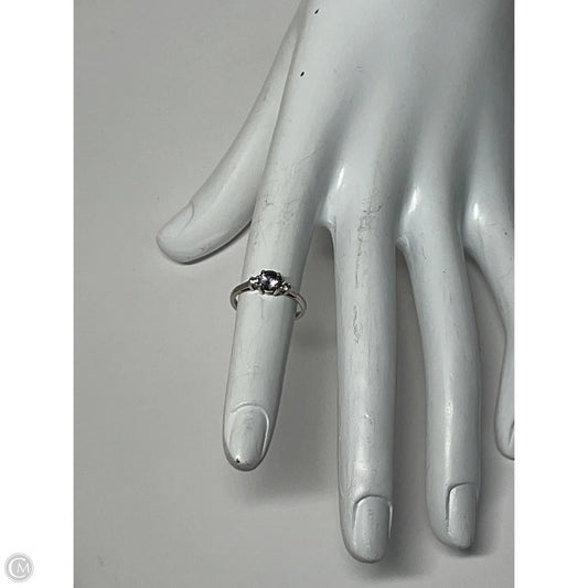 Ring Sterling Silver By 925 Apparel, Size: 4