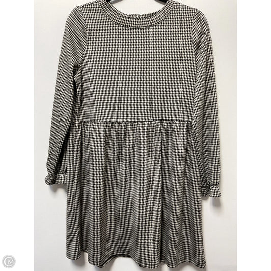 Dress Work By Loft In Black & Tan, Size: M
