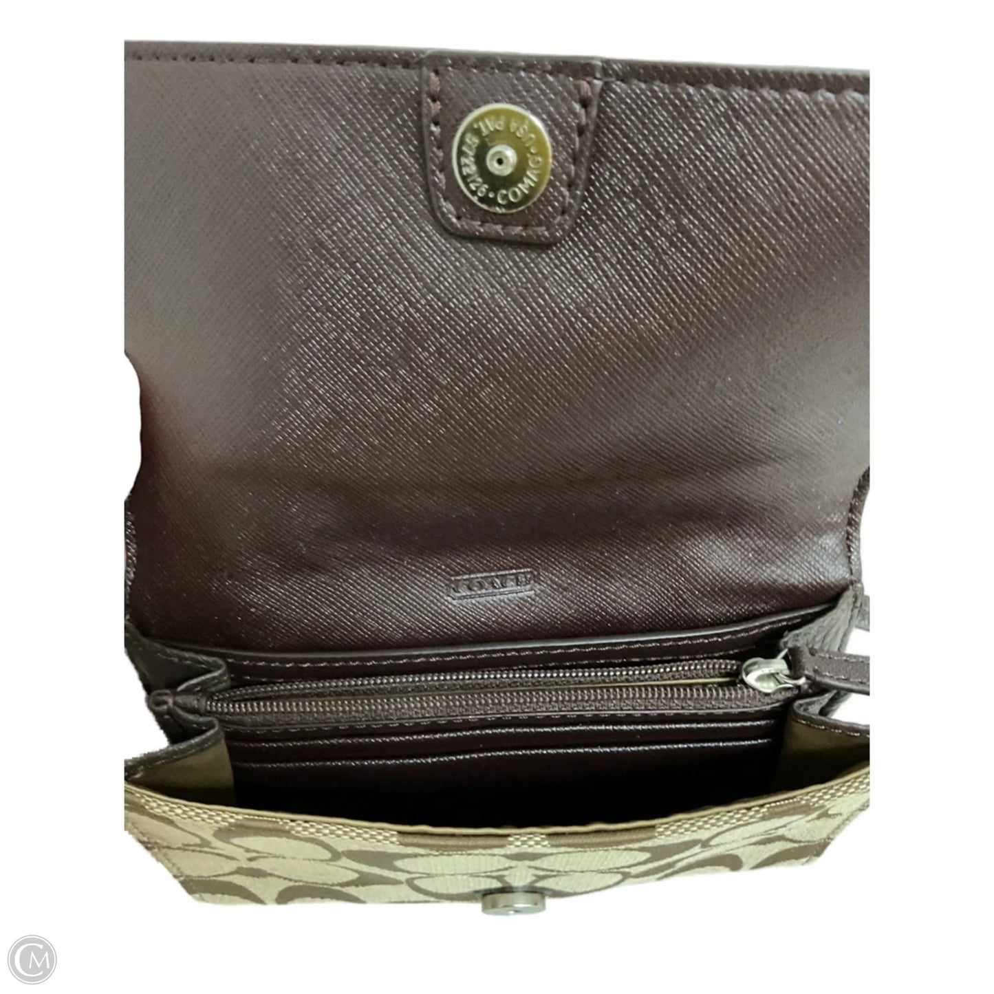 Crossbody Designer By Coach, Size: Small