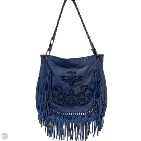 Handbag Leather By Sharif, Size: Large