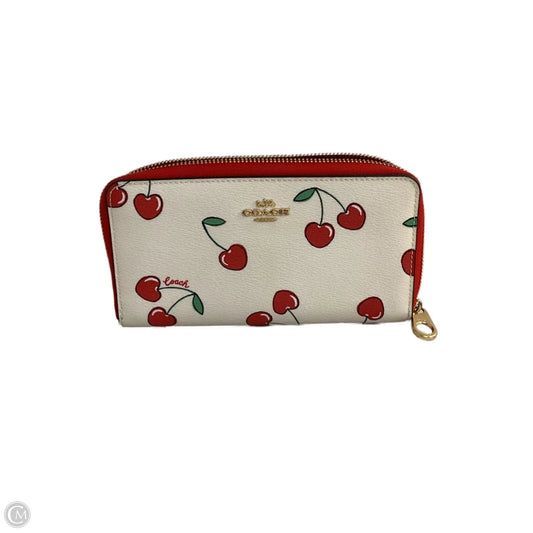 Wallet Designer By Coach, Size: Large