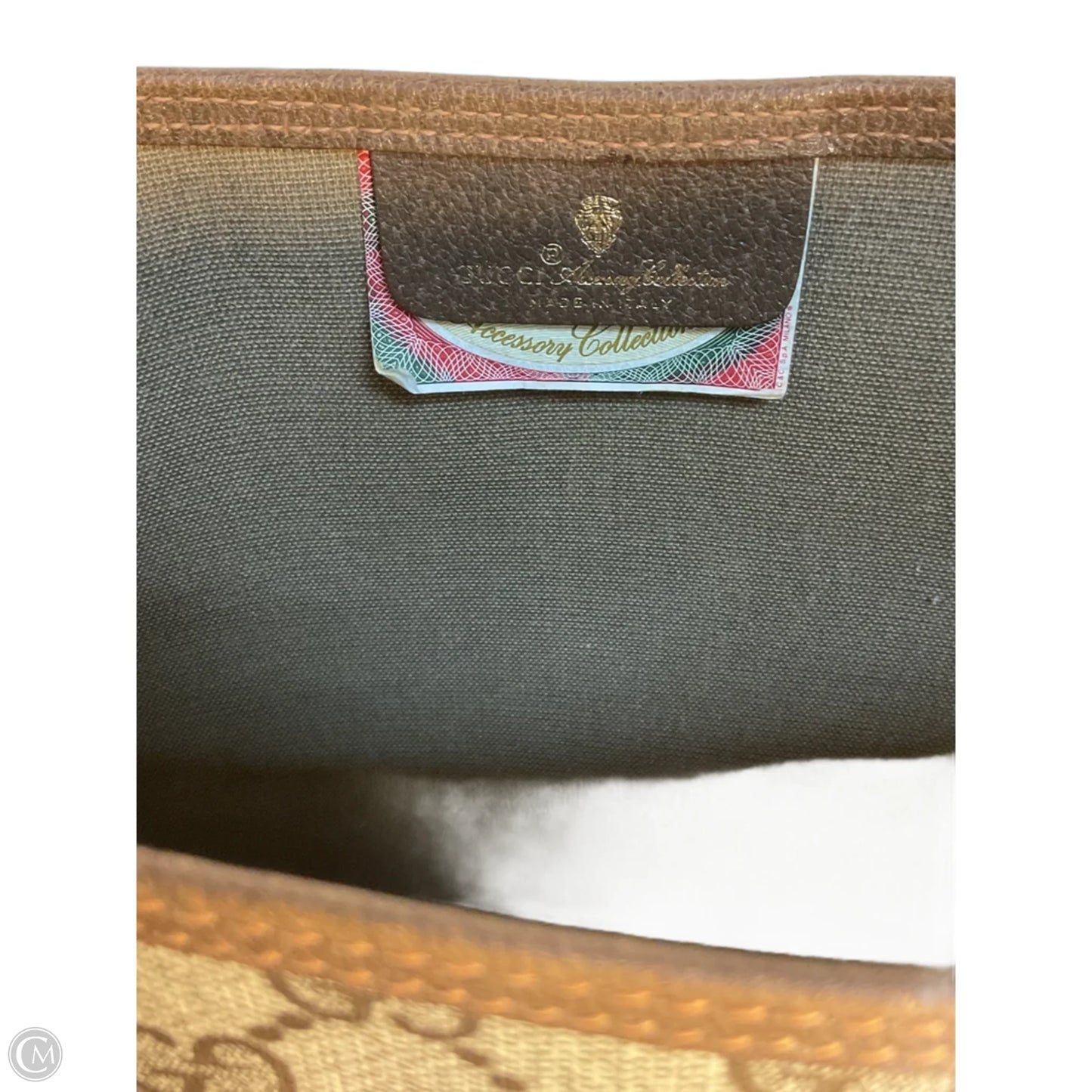 Tote Luxury Designer By Gucci, Size: Large