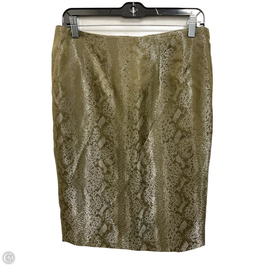 Skirt Mini & Short By Cma In Snakeskin Print, Size: M