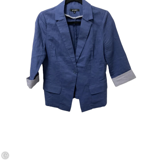Blazer By Clothes Mentor In Blue, Size: M