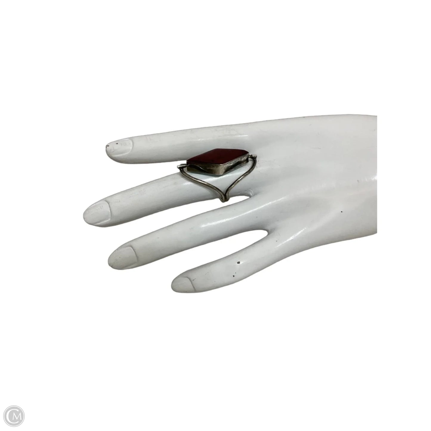 Ring Sterling Silver By Cmb, Size: 8