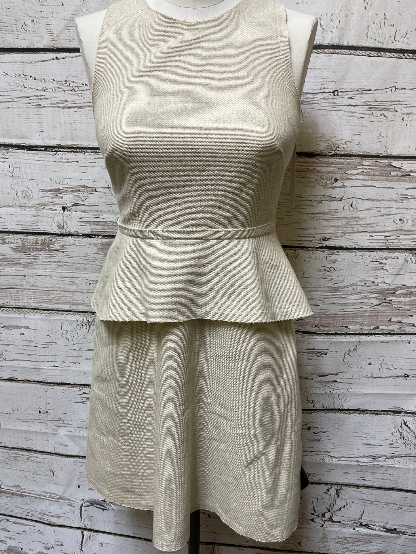 Dress Party Midi By Banana Republic In Beige, Size: S