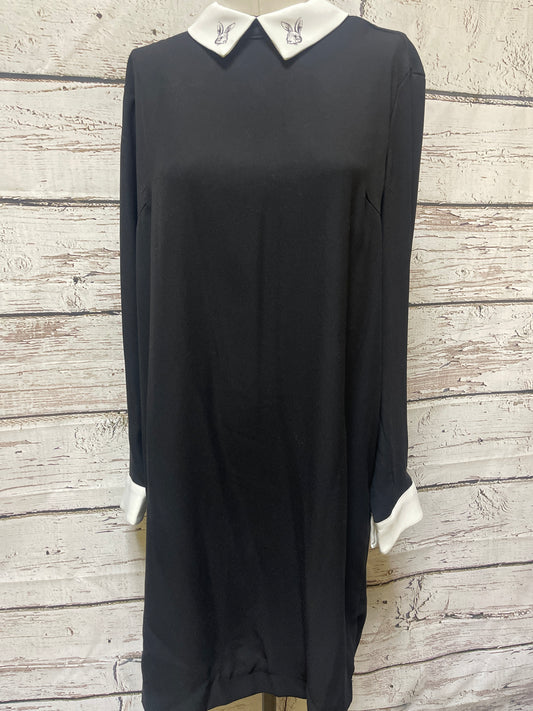 Dress Casual Midi By Cmc In Black, Size: Xl