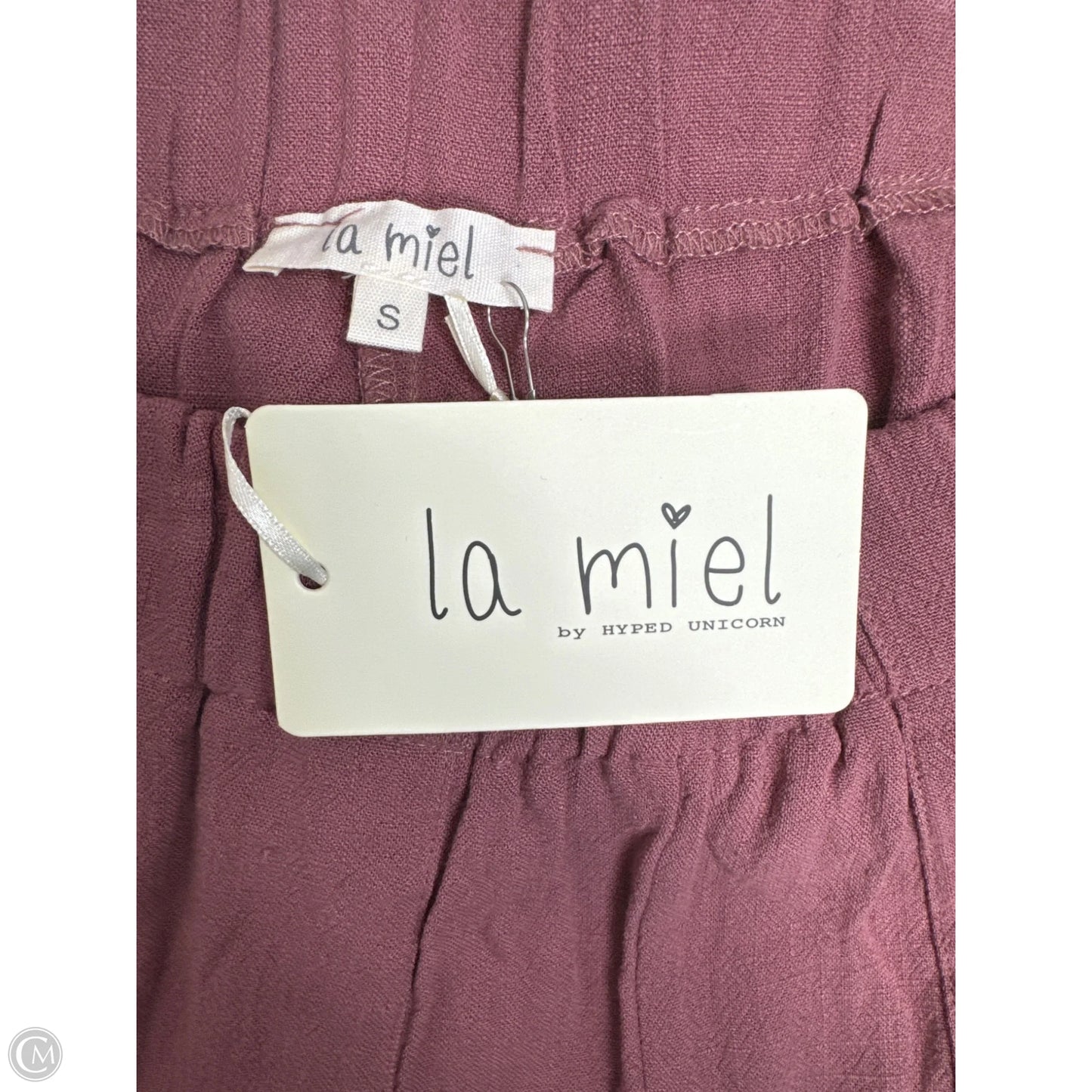 Shorts By La Miel In Mauve, Size: S