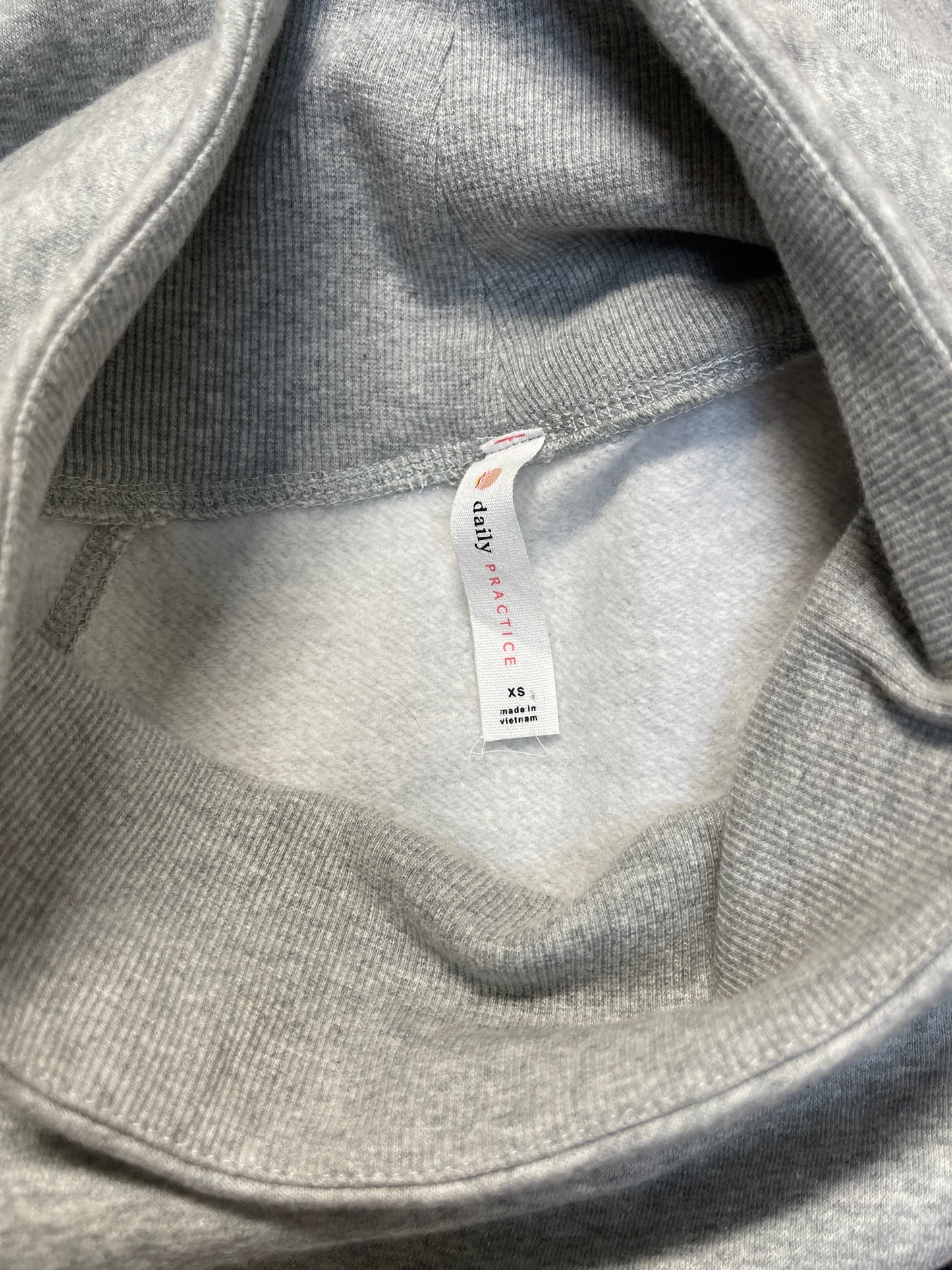 Sweatshirt Collar By Daily Practice By Anthropologie In Grey, Size: Xs