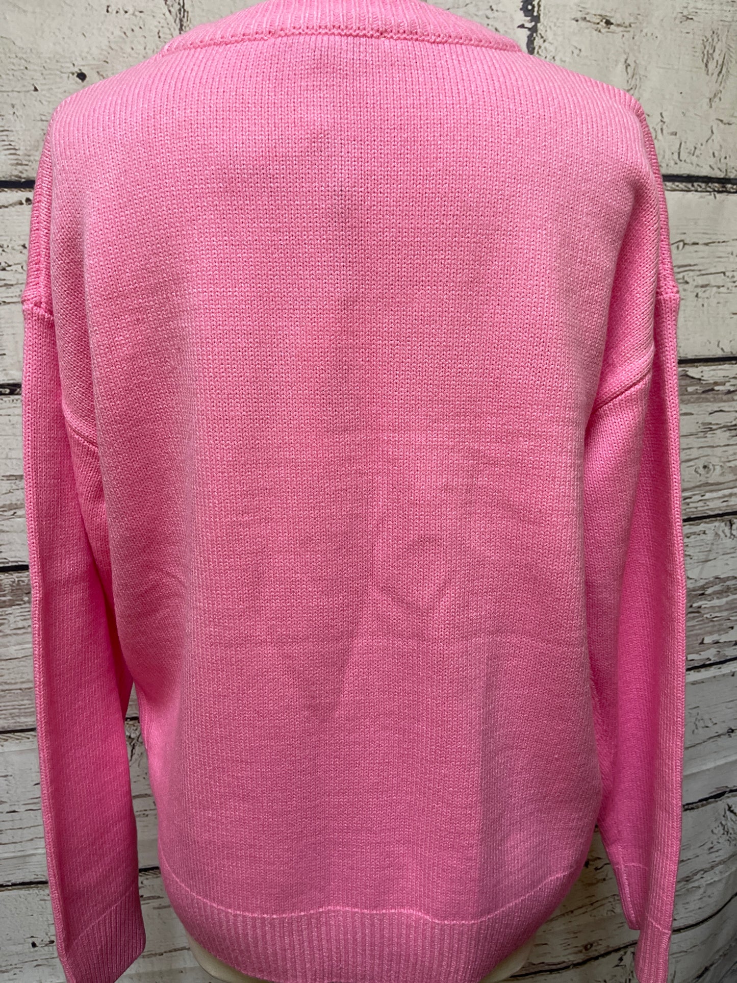 Sweater By English Factory In Pink, Size: M