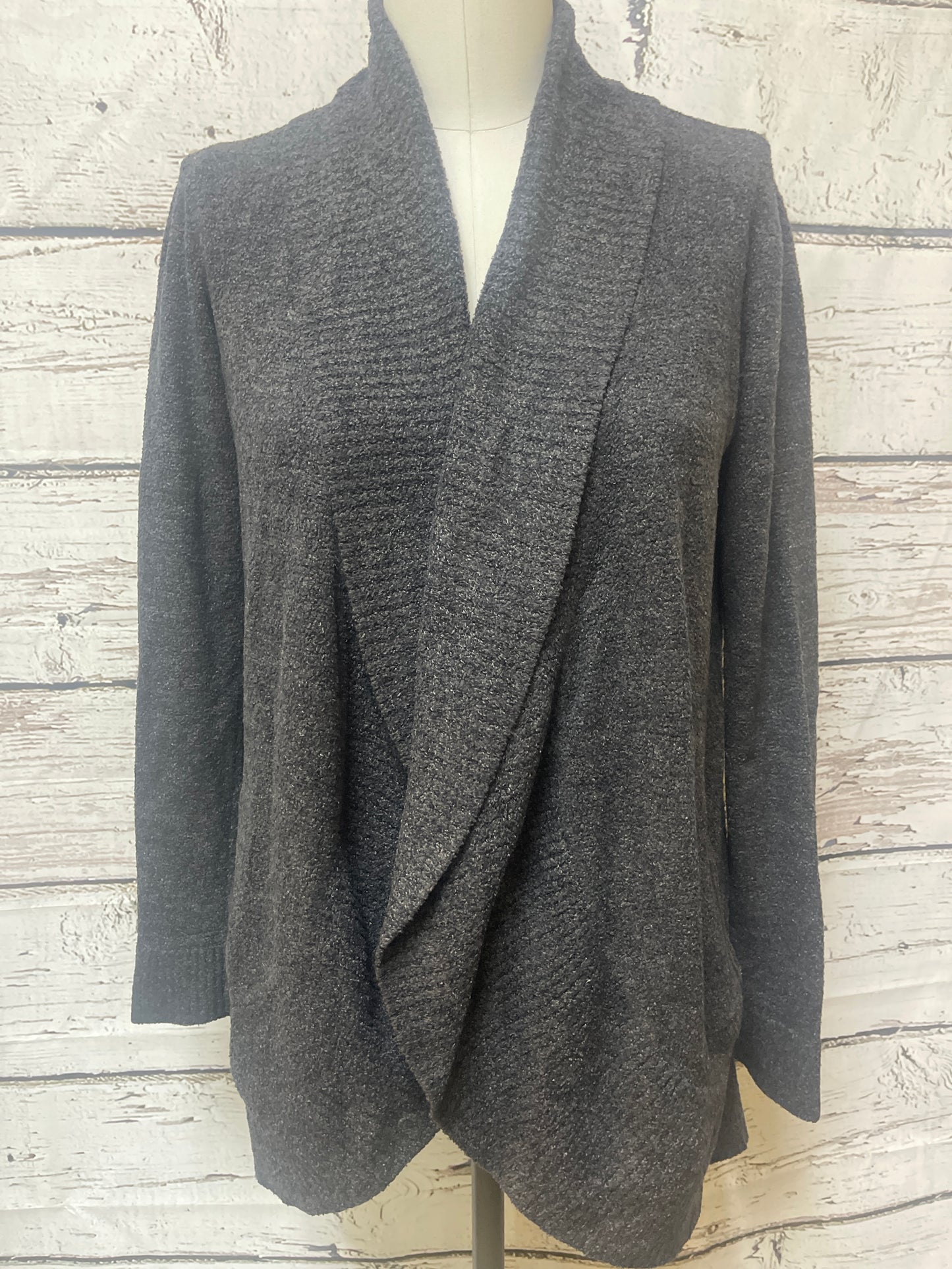 Sweater Cardigan By Barefoot Dreams In Grey, Size: Xs