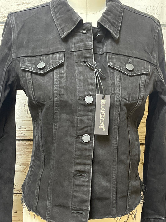 Jacket Denim By Blanknyc In Black Denim, Size: S