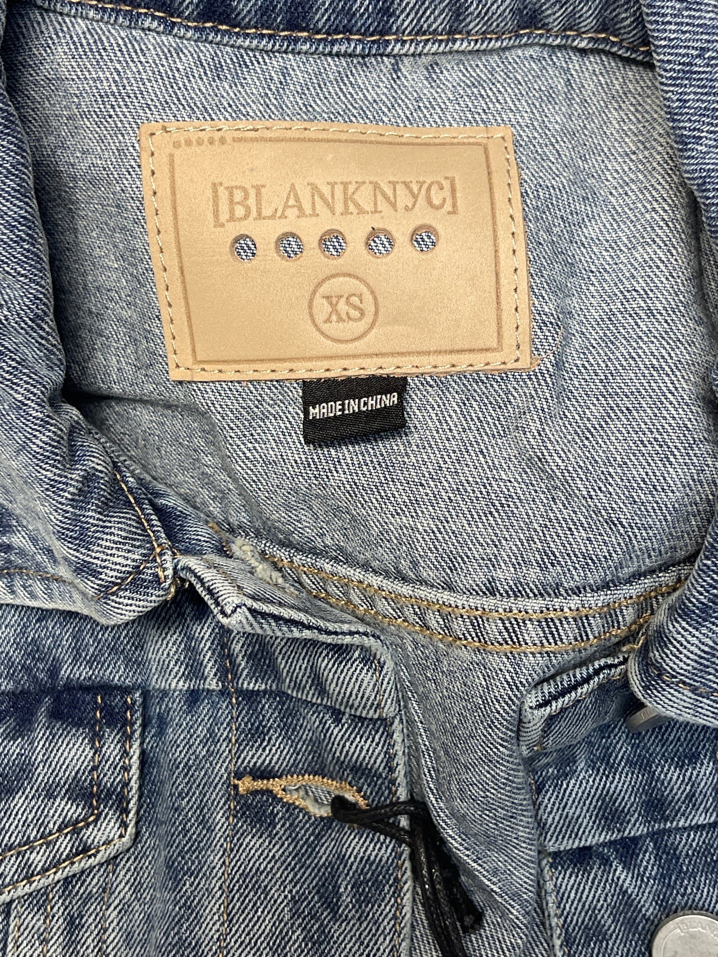 Jacket Denim By Blanknyc In Blue Denim, Size: Xs