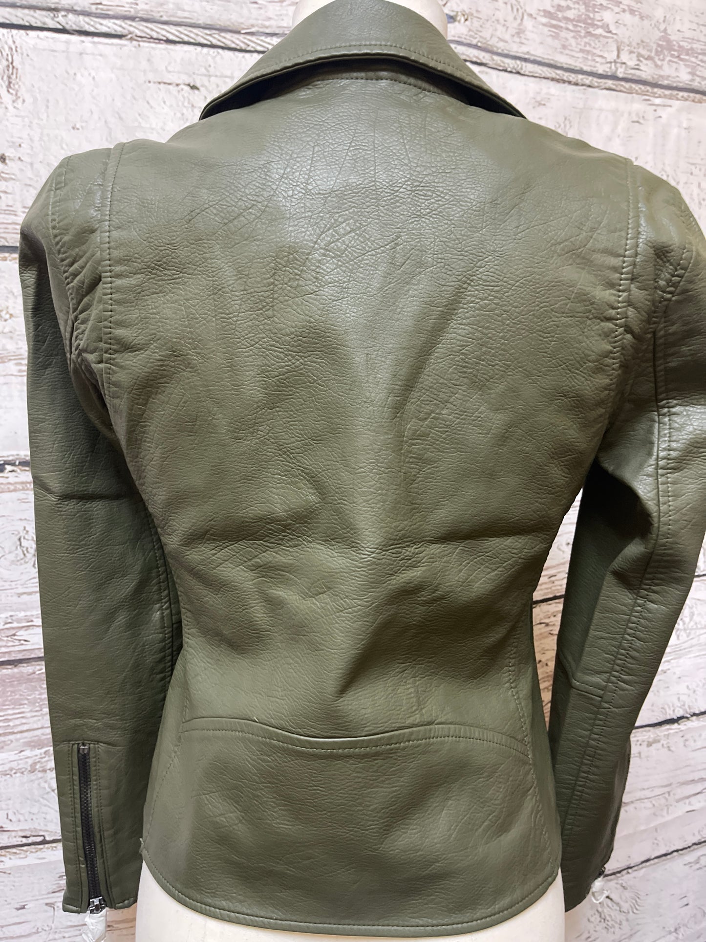 Jacket Moto By Blanknyc In Green, Size: Xs