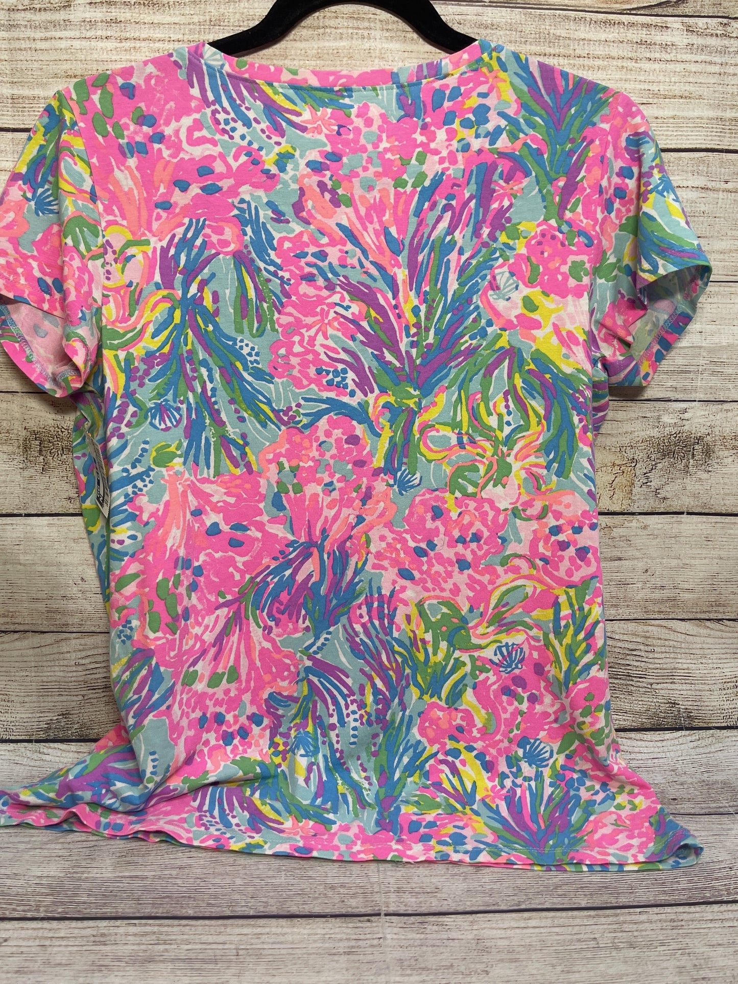 Top Short Sleeve Designer By Lilly Pulitzer  Size: M