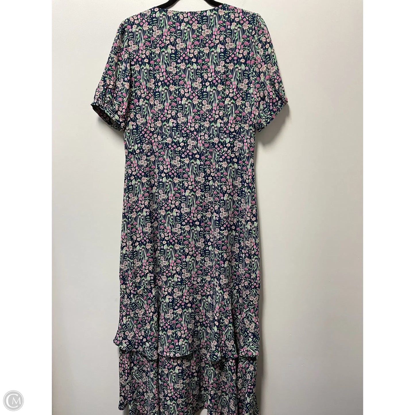 Dress Casual Midi By Nanette By Nanette Lepore In Floral Print, Size: M