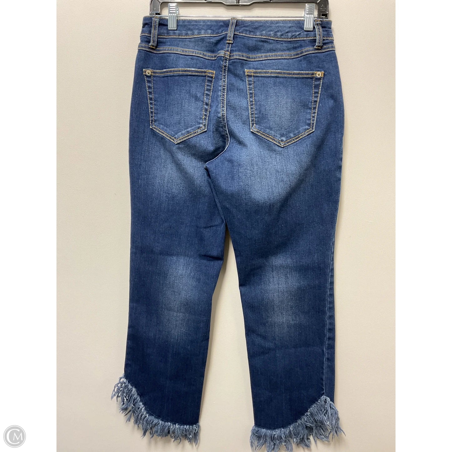 Jeans Straight By Inc In Blue Denim, Size: 8