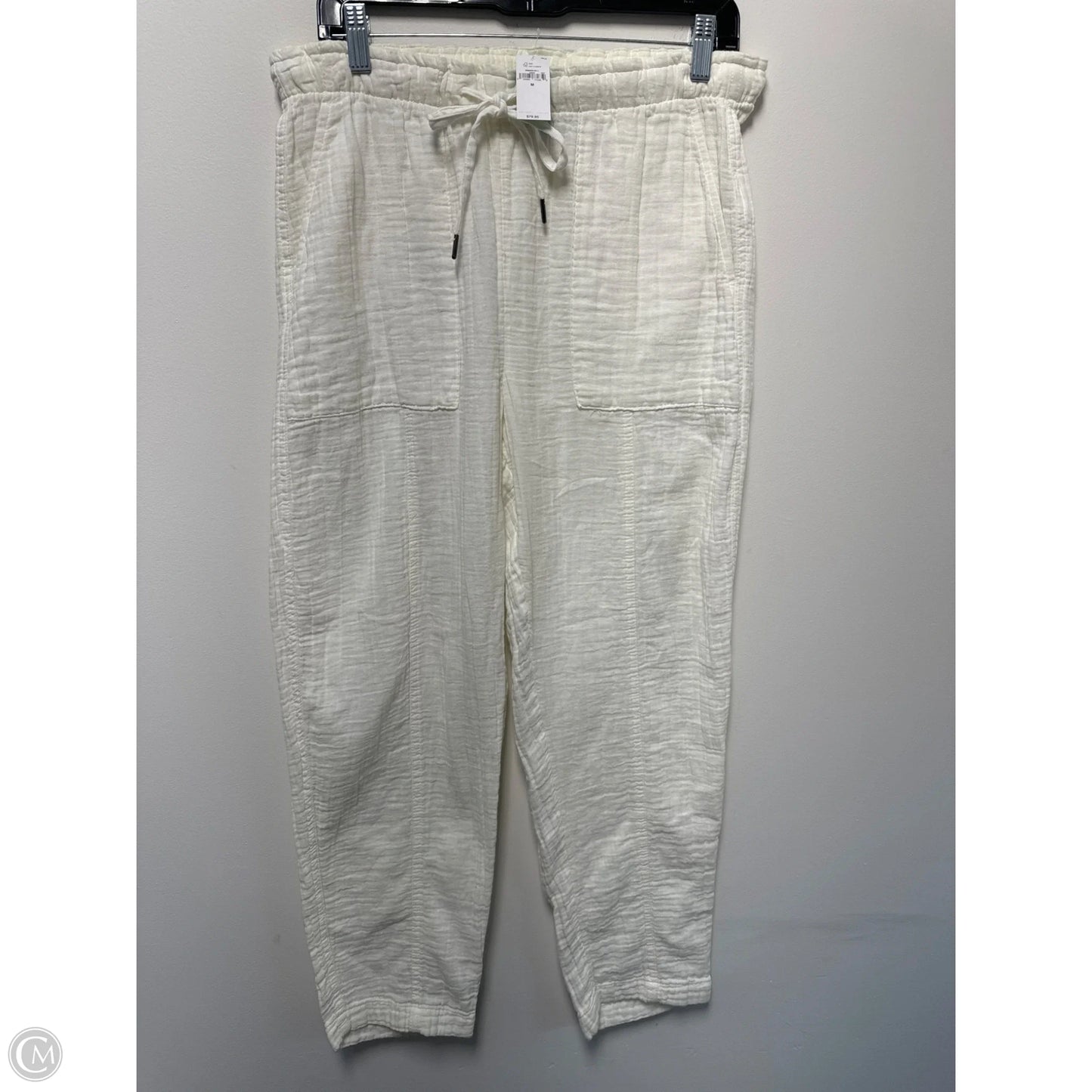 Pants Lounge By Gap In Ivory, Size: M