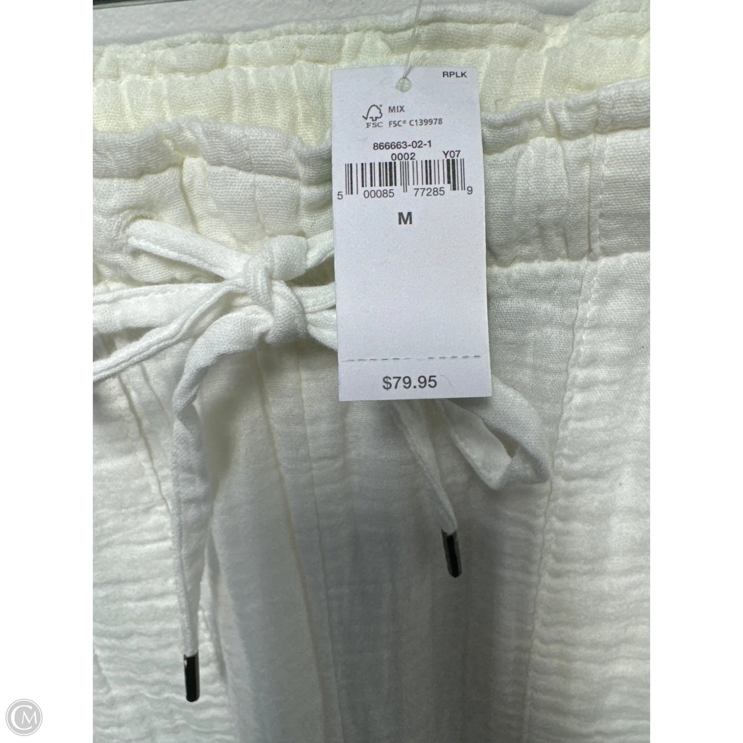 Pants Lounge By Gap In Ivory, Size: M