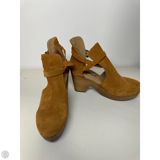 Boots Ankle Heels By Free People In Tan, Size: 9