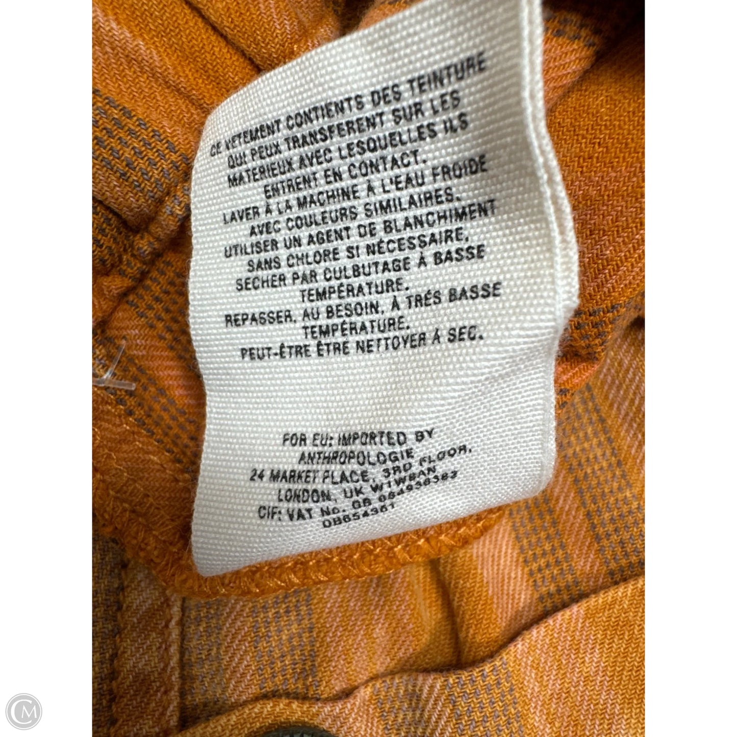Shorts By Anthropologie In Orange, Size: Xs