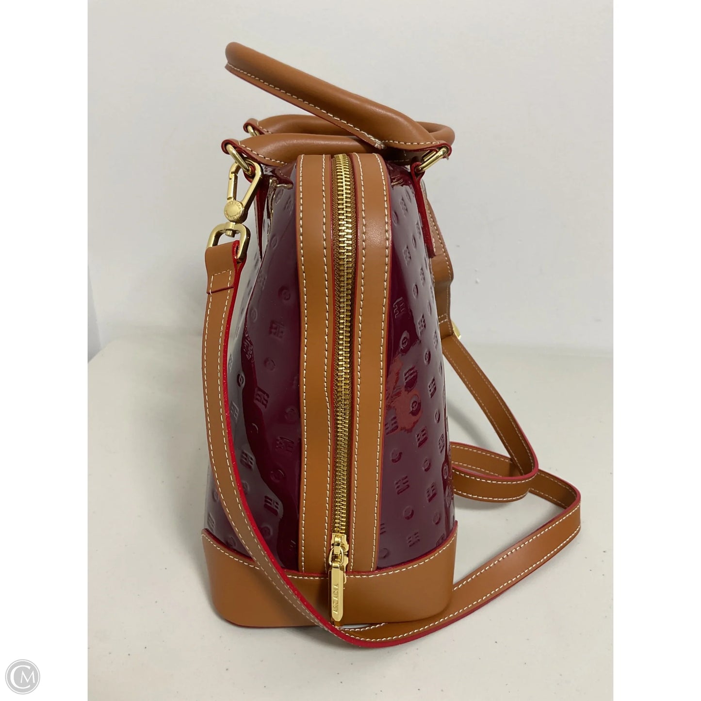 Tote Leather By Cmb, Size: Large
