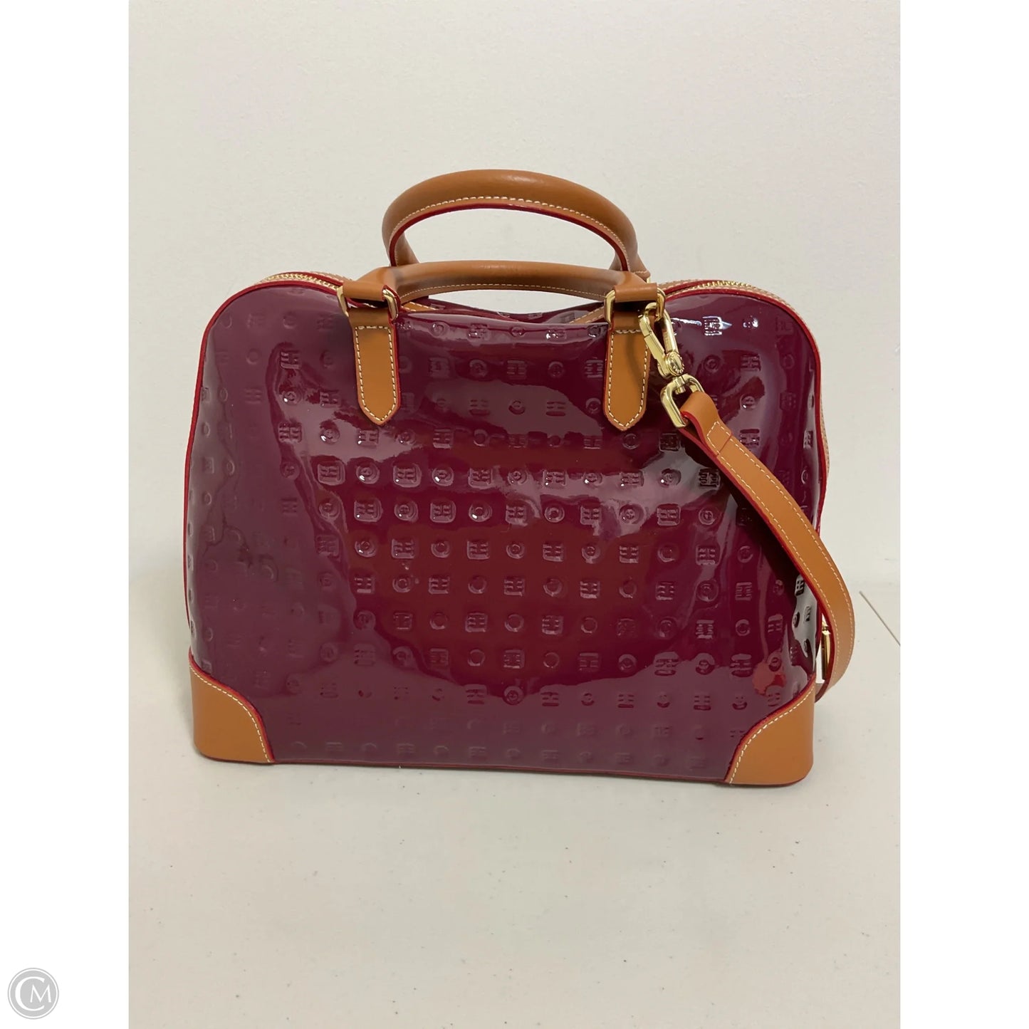 Tote Leather By Cmb, Size: Large