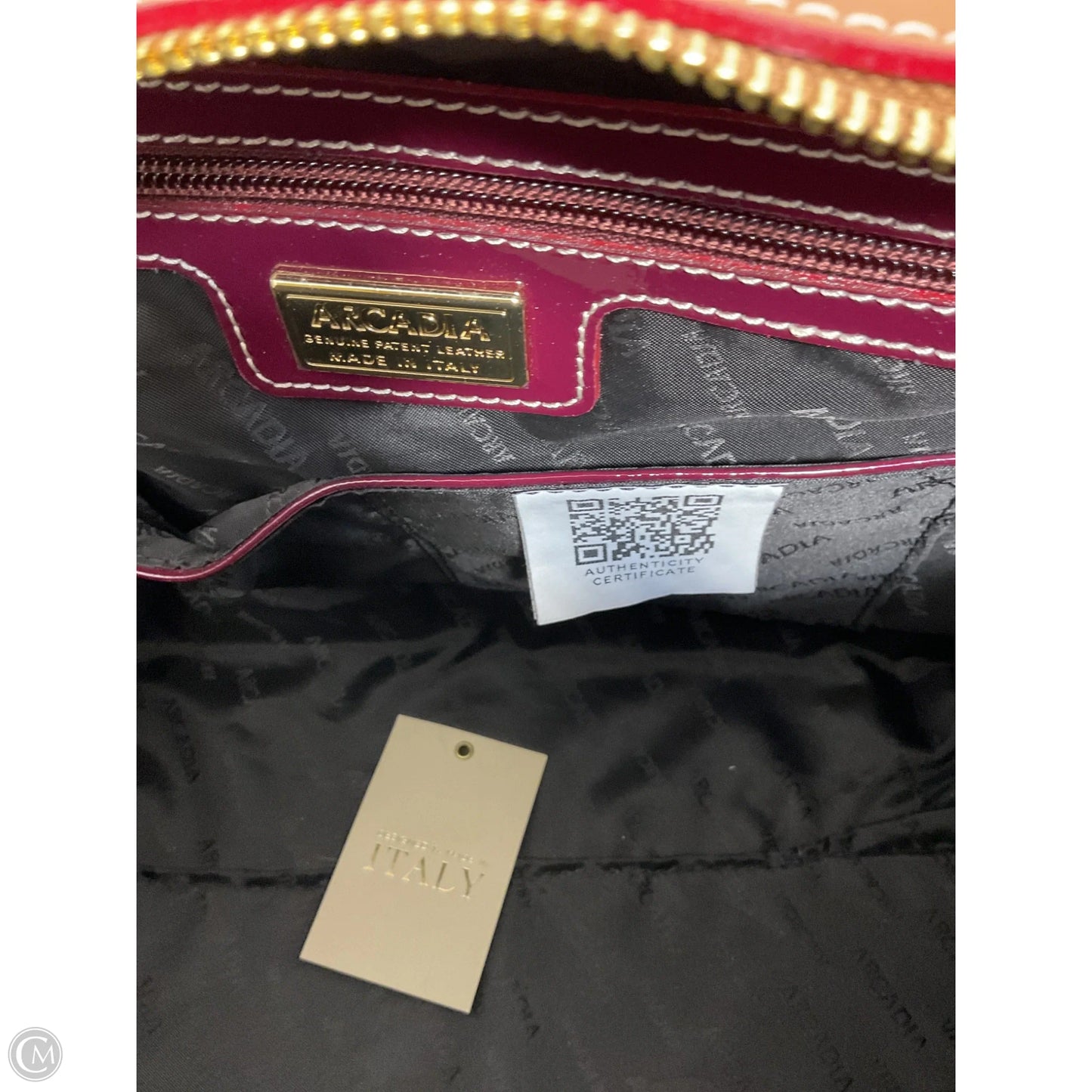 Tote Leather By Cmb, Size: Large