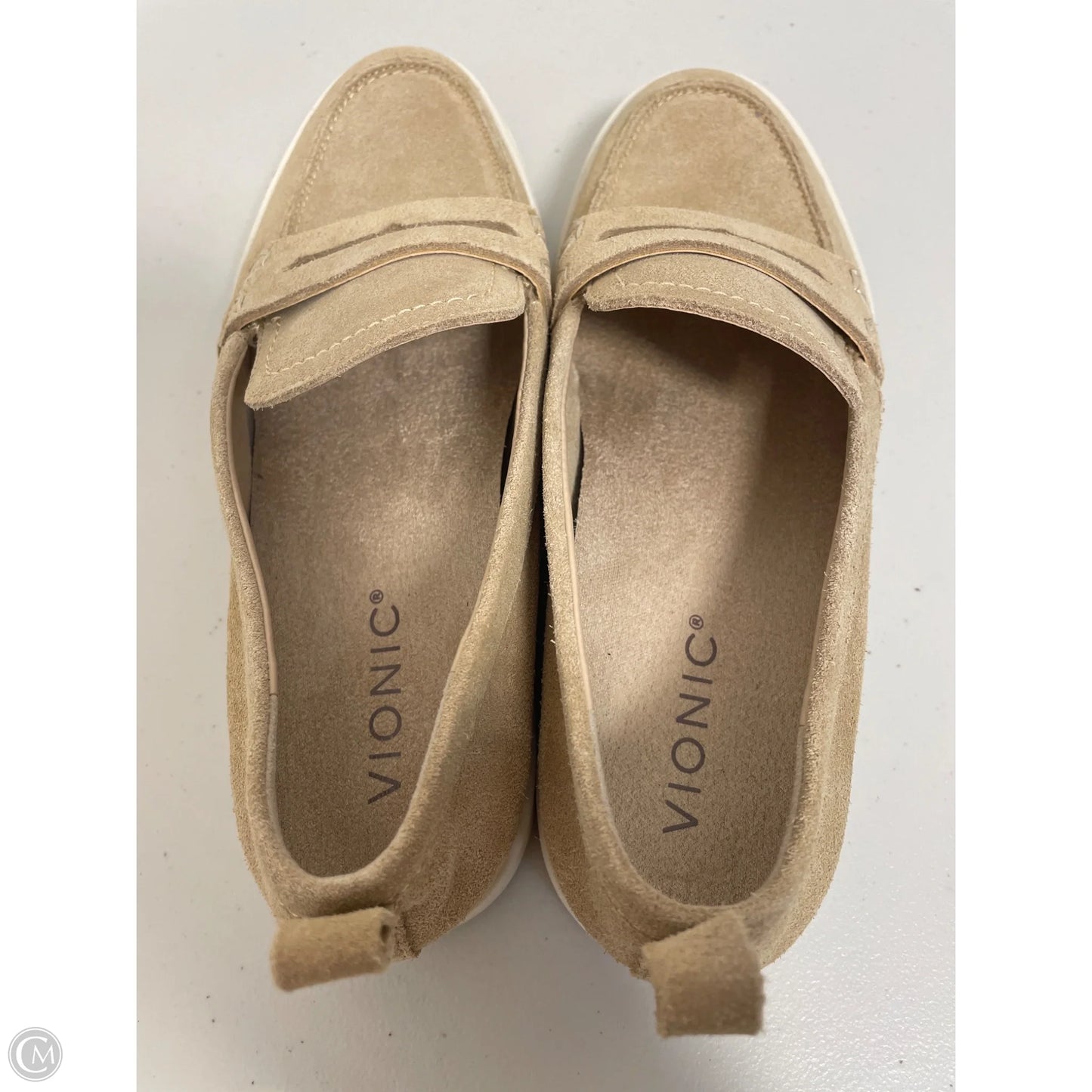 Shoes Heels Platform By Vionic In Tan, Size: 7