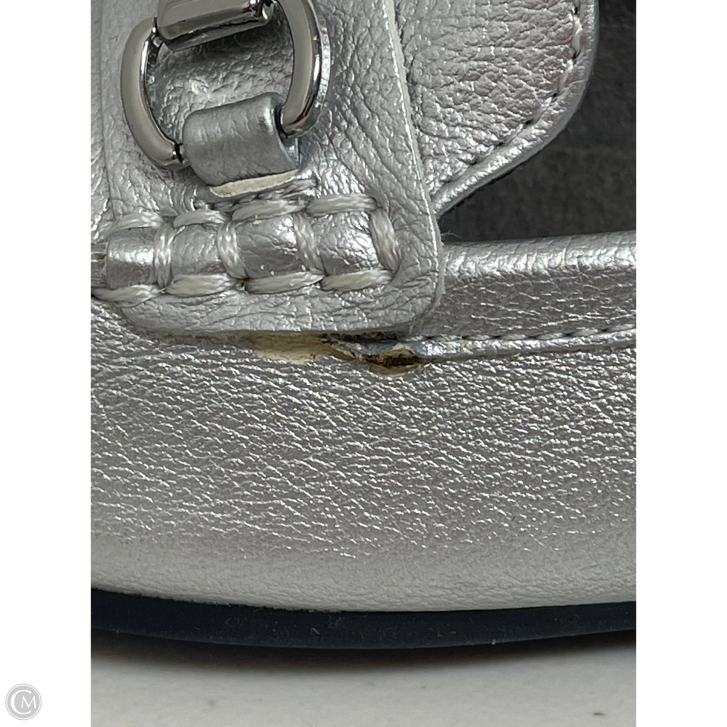 Shoes Flats By Aerosoles In Silver, Size: 6.5