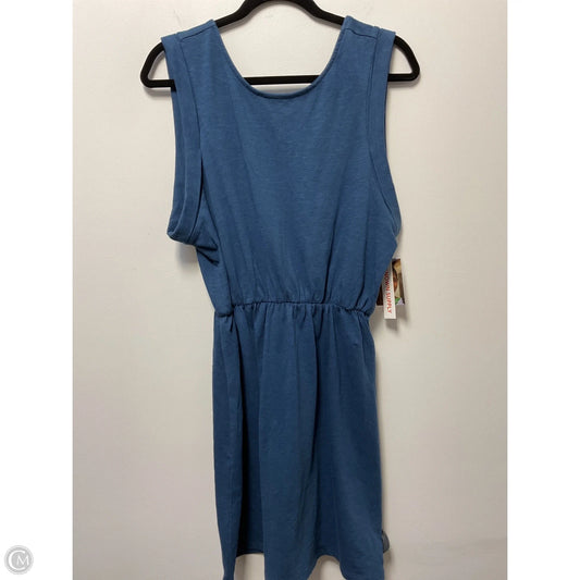 Dress Casual Short By Clothes Mentor In Blue, Size: L