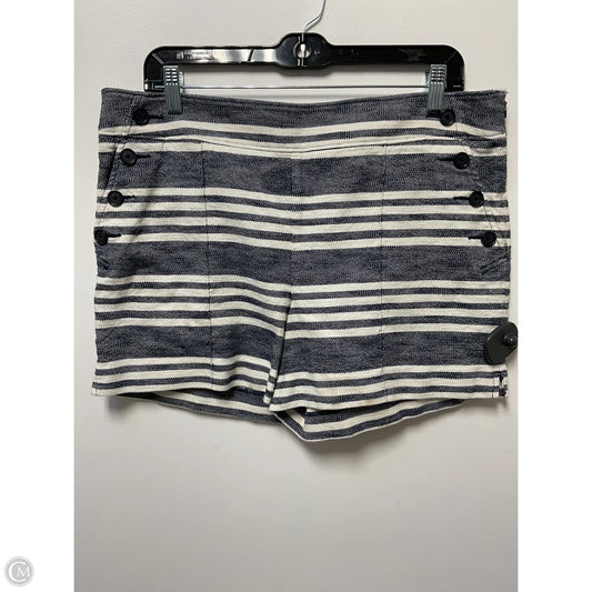 Shorts By Loft In Blue & White, Size: 12
