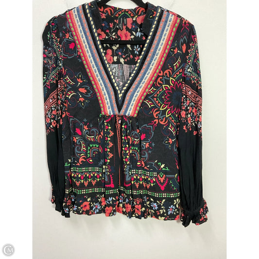 Blouse Long Sleeve By Blank London In Black, Size: M