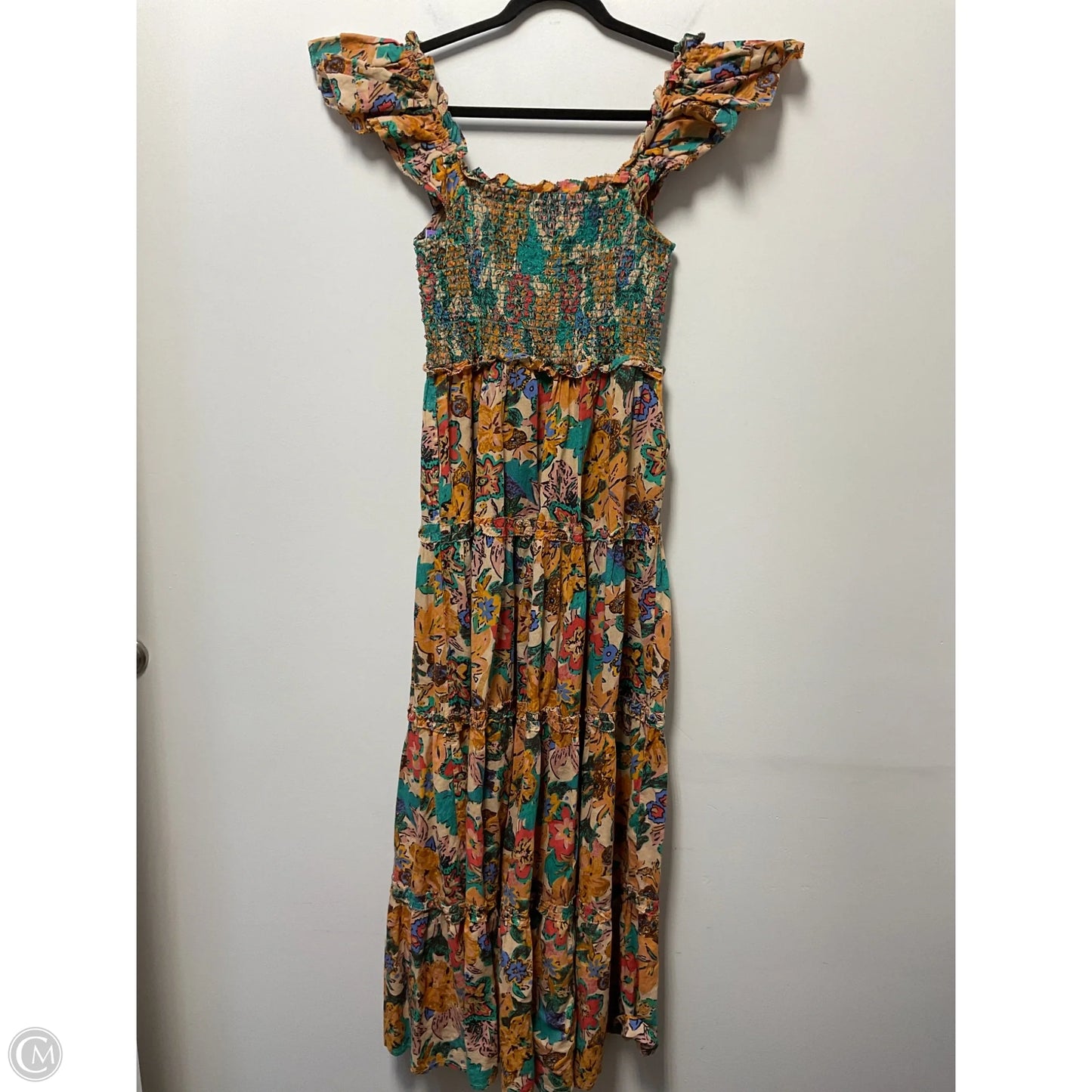 Dress Casual Maxi By Clothes Mentor In Floral Print, Size: M
