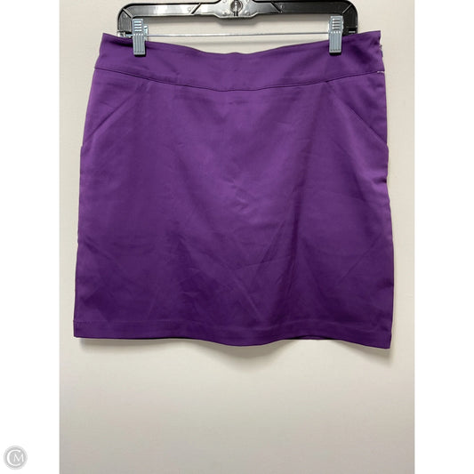 Skirt Mini & Short By Clothes Mentor In Purple, Size: M