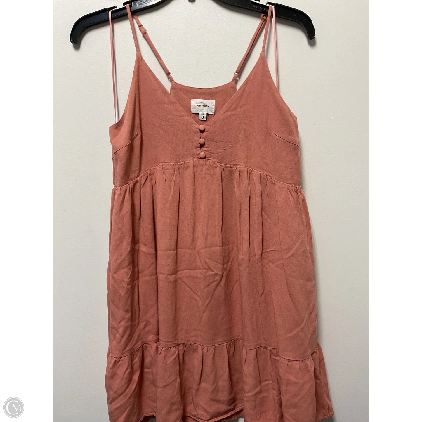 Tunic Sleeveless By Clothes Mentor In Coral, Size: S