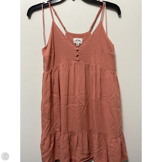 Tunic Sleeveless By Clothes Mentor In Coral, Size: S