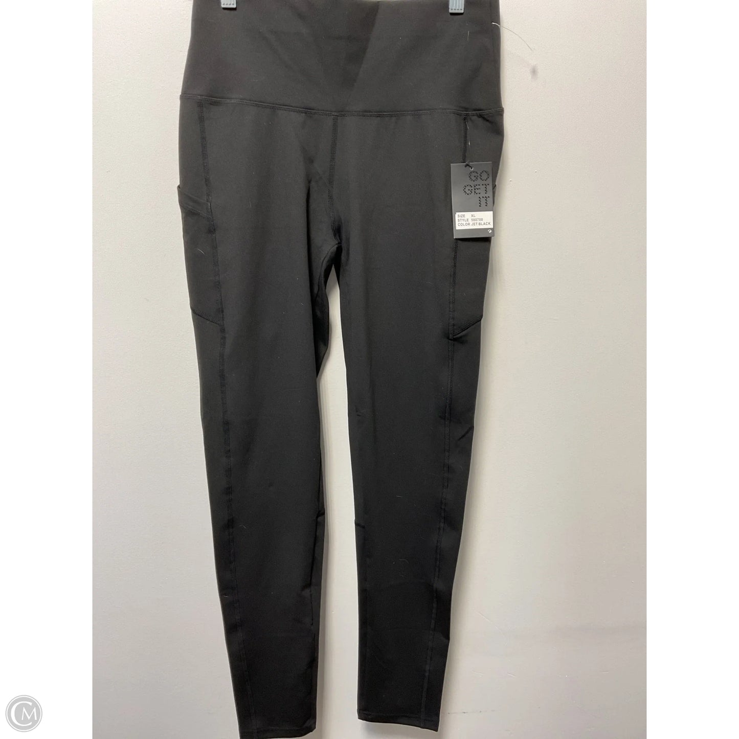 Athletic Leggings By Clothes Mentor In Black, Size: Xl