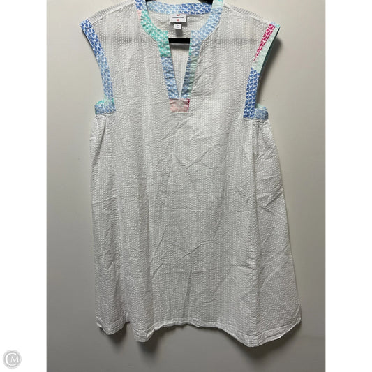 Tunic Sleeveless By Vineyard Vines In White, Size: S