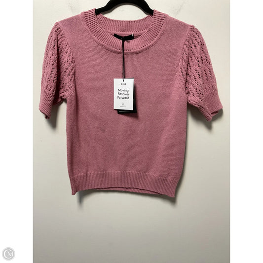 Sweater By Cmb In Pink, Size: Xs
