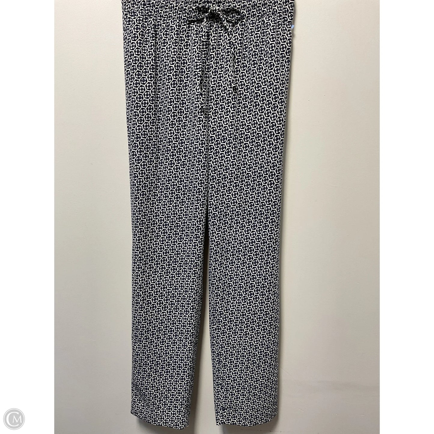 Pants Lounge By Talbots In Blue & White, Size: Xs