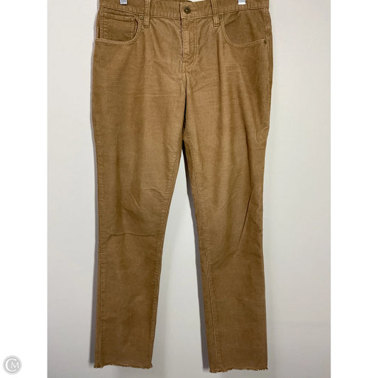 Pants Corduroy By Carve Designs In Tan, Size: 6
