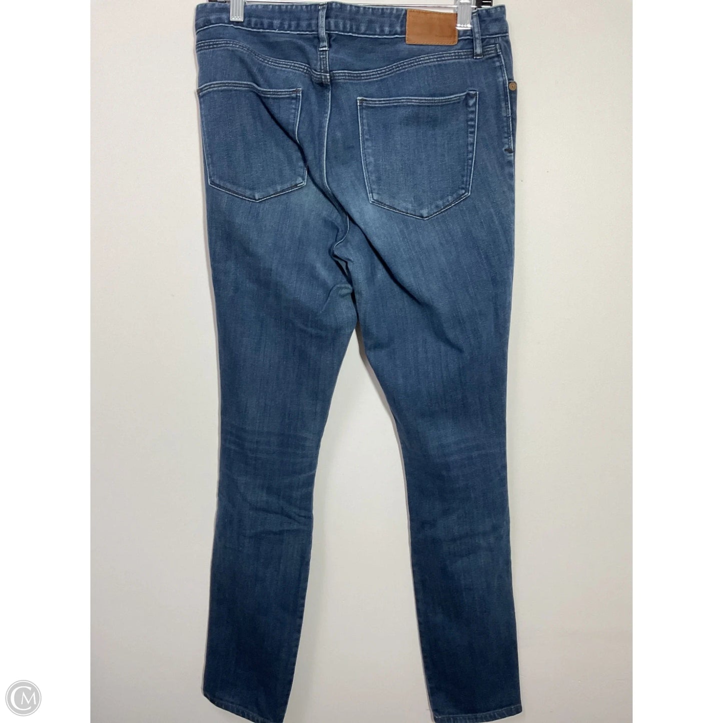 Jeans Straight By Madewell In Blue Denim, Size: 6